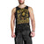 Reggae King Marley Men Tank Top Gold Lion