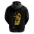 Reggae King Marley Zip Hoodie Gold Lion LT05 - Wonder Print Shop