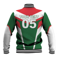 Custom Lebanon Rugby Baseball Jacket Go Champions - Wonder Print Shop