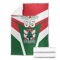 Custom Lebanon Rugby Blanket Go Champions - Wonder Print Shop