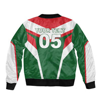 Custom Lebanon Rugby Bomber Jacket Go Champions - Wonder Print Shop