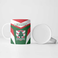 Custom Lebanon Rugby Ceramic Mug Go Champions - Wonder Print Shop