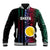 Custom Vanuatu Shefa Baseball Jacket Polynesian Tribal LT6 - Wonder Print Shop