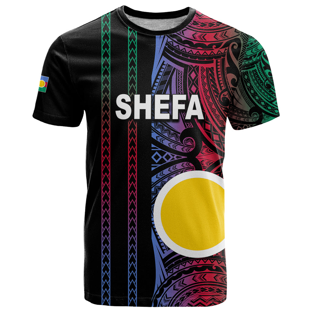 Custom Vanuatu Shefa T Shirt Polynesian Tribal LT6 - Wonder Print Shop