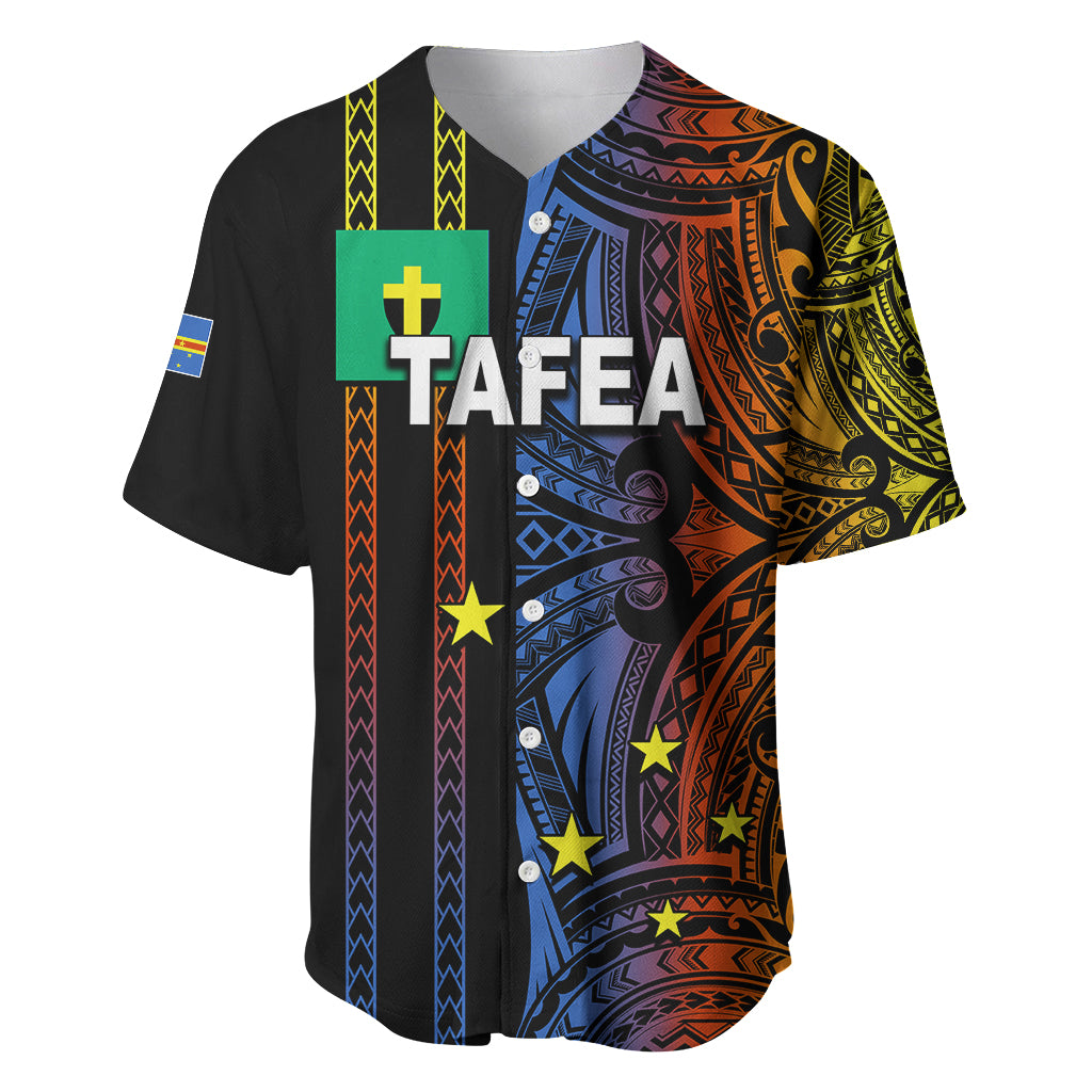 Custom Vanuatu Tafea Baseball Jersey Polynesian Tribal LT6 - Wonder Print Shop