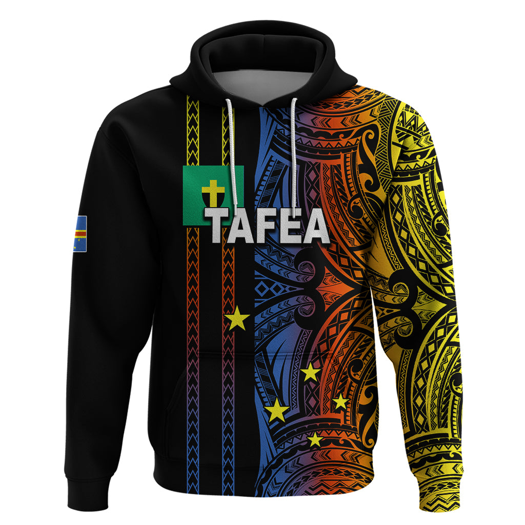 Custom Vanuatu Tafea Hoodie Polynesian Tribal LT6 - Wonder Print Shop