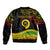 Custom Tribal Vanuatu Bomber Jacket Pround To Be A Ni-Van LT6 - Wonder Print Shop