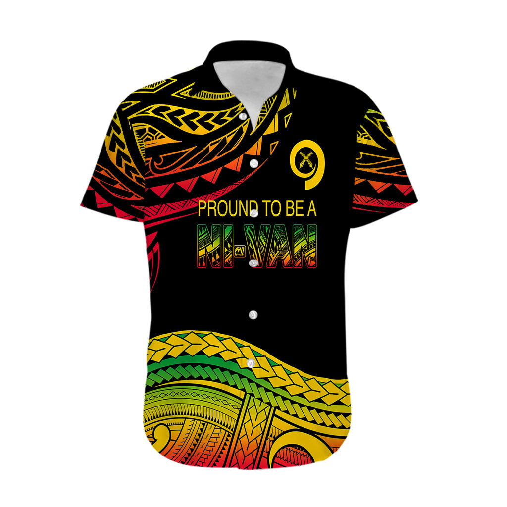 Custom Tribal Vanuatu Hawaiian Shirt Pround To Be A Ni-Van LT6 - Wonder Print Shop