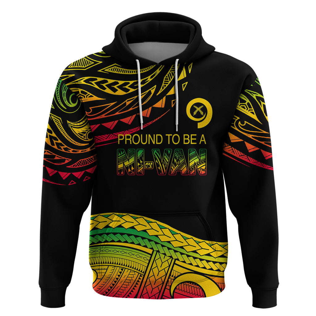 Custom Tribal Vanuatu Hoodie Pround To Be A Ni Van LT6 - Wonder Print Shop