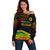 Custom Tribal Vanuatu Off Shoulder Sweater Pround To Be A Ni-Van LT6 - Wonder Print Shop