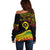 Custom Tribal Vanuatu Off Shoulder Sweater Pround To Be A Ni-Van LT6 - Wonder Print Shop