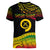 Custom Tribal Vanuatu Women V Neck T Shirt Pround To Be A Ni-Van LT6 - Wonder Print Shop