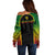 Custom Vanuatu Off Shoulder Sweater Pround To Be A Ni-Van LT6 - Wonder Print Shop