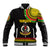 Custom Vanuatu Baseball Jacket Polynesia Circle LT6 - Wonder Print Shop