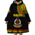 Custom Vanuatu Wearable Blanket Hoodie Polynesia Circle LT6 - Wonder Print Shop