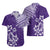 Hawaii Summer Hawaiian Shirt Mix Polynesian Purple LT6 - Wonder Print Shop