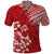 Hawaii Summer Polo Shirt Mix Polynesian Red LT6 - Wonder Print Shop