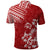 Hawaii Summer Polo Shirt Mix Polynesian Red LT6 - Wonder Print Shop