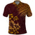 Hawaii Summer Polo Shirt Mix Polynesian Brown LT6 - Wonder Print Shop