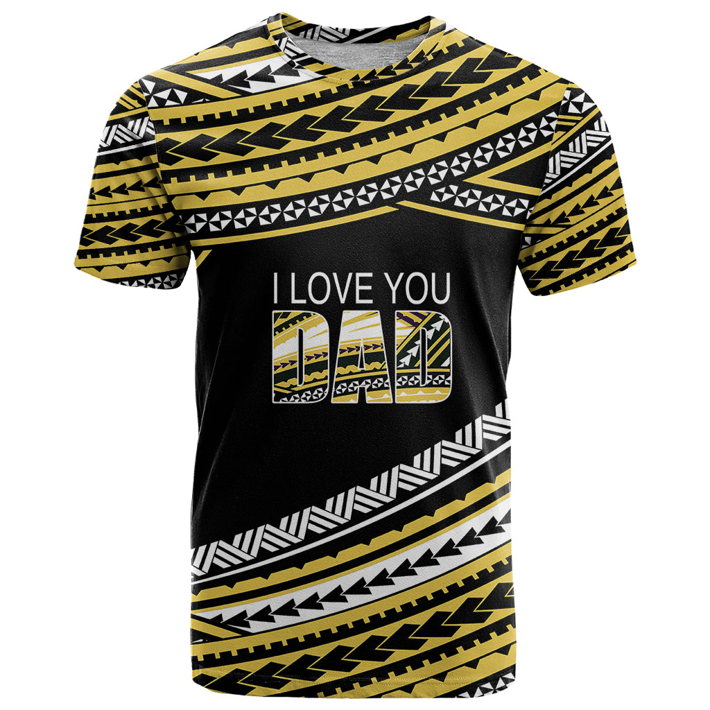 custom-personalised-happy-fathers-day-polynesian-t-shirt-i-love-you-dad-gold