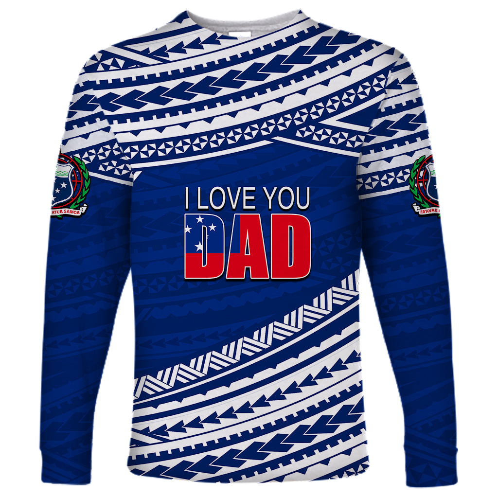 custom-personalised-happy-fathers-day-samoa-long-sleeve-shirt-i-love-you-dad-blue