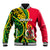 (Custom Personalised) Vanuatu Baseball Jacket Polynesian Patterns LT6 - Wonder Print Shop