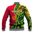 (Custom Personalised) Vanuatu Baseball Jacket Polynesian Patterns LT6 - Wonder Print Shop