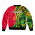 (Custom Personalised) Vanuatu Bomber Jacket Polynesian Patterns LT6 - Wonder Print Shop