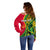 (Custom Personalised) Vanuatu Off Shoulder Sweater Polynesian Patterns LT6 - Wonder Print Shop