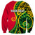 (Custom Personalised) Vanuatu Sweatshirt Polynesian Patterns LT6 - Wonder Print Shop