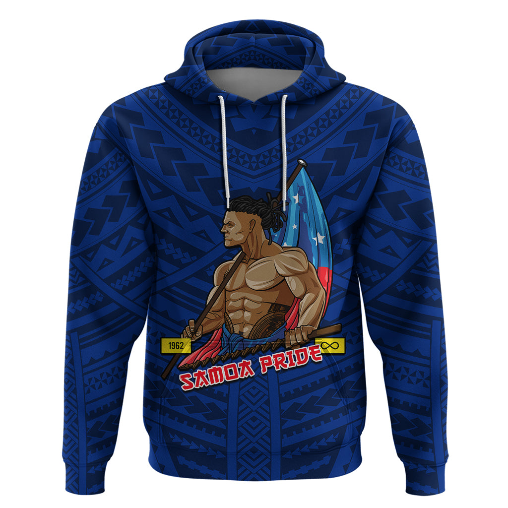 custom-personalised-samoa-pride-hoodie-simple-blue-style