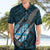 Polynesian Fiji Hawaiian Shirt with Coat Of Arms Claws Style - Blue LT6 - Wonder Print Shop