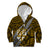 Polynesian Fiji Kid Hoodie with Coat Of Arms Claws Style - Gold LT6 - Wonder Print Shop