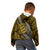 Polynesian Fiji Kid Hoodie with Coat Of Arms Claws Style - Gold LT6 - Wonder Print Shop