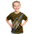 Polynesian Fiji Kid T Shirt with Coat Of Arms Claws Style - Gold LT6 - Wonder Print Shop