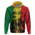 Legend Bob Personalized Zip Hoodie Reggae Grunge - Wonder Print Shop