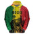 Legend Bob Personalized Zip Hoodie Reggae Grunge - Wonder Print Shop