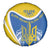 Ukraine Stylized Tryzub Spare Tire Cover Slava Ukraini