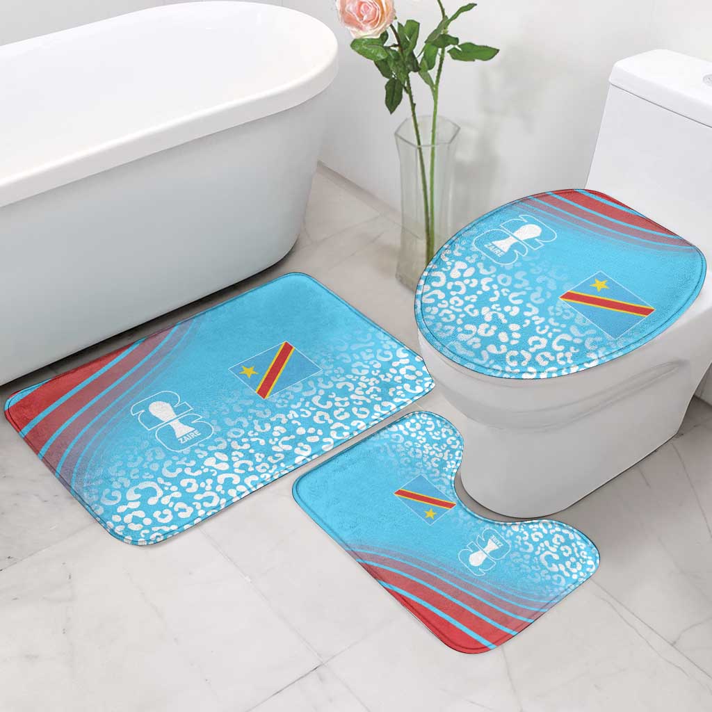 DR Congo WC2026 Guernsey Leopard Inspired Bathroom Set