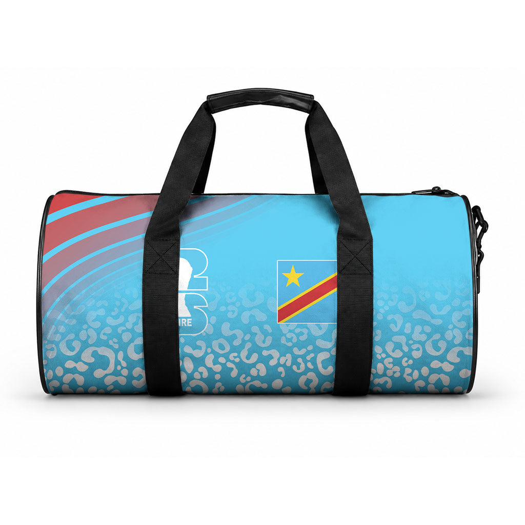 DR Congo WC2026 Guernsey Leopard Inspired Duffle Bag