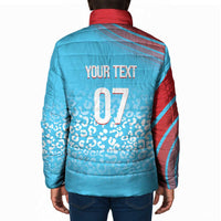 DR Congo WC2026 Custom Guernsey Leopard Inspired Padded Jacket