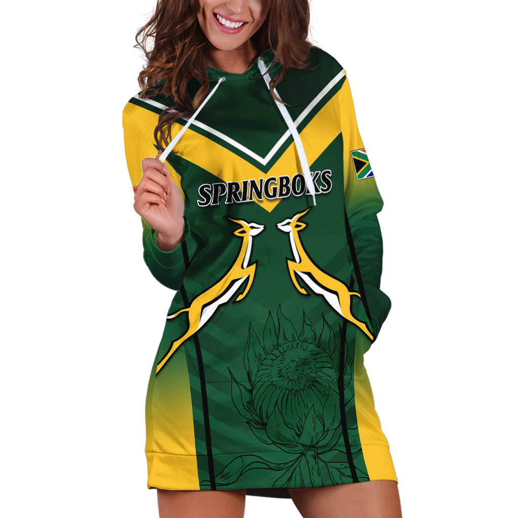 South Africa Rugby 2023 Hoodie Dress Bokke Champions - Wonder Print Shop