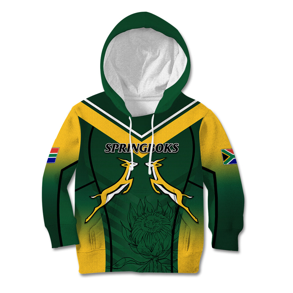 South Africa Rugby 2023 Kid Hoodie Bokke Champions - Wonder Print Shop