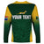 South Africa Rugby 2023 Long Sleeve Shirt Bokke Champions - Wonder Print Shop