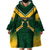 South Africa Rugby 2023 Wearable Blanket Hoodie Bokke Champions - Wonder Print Shop