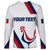 France Rugby 2023 Long Sleeve Shirt Les Blues Roosters - Wonder Print Shop