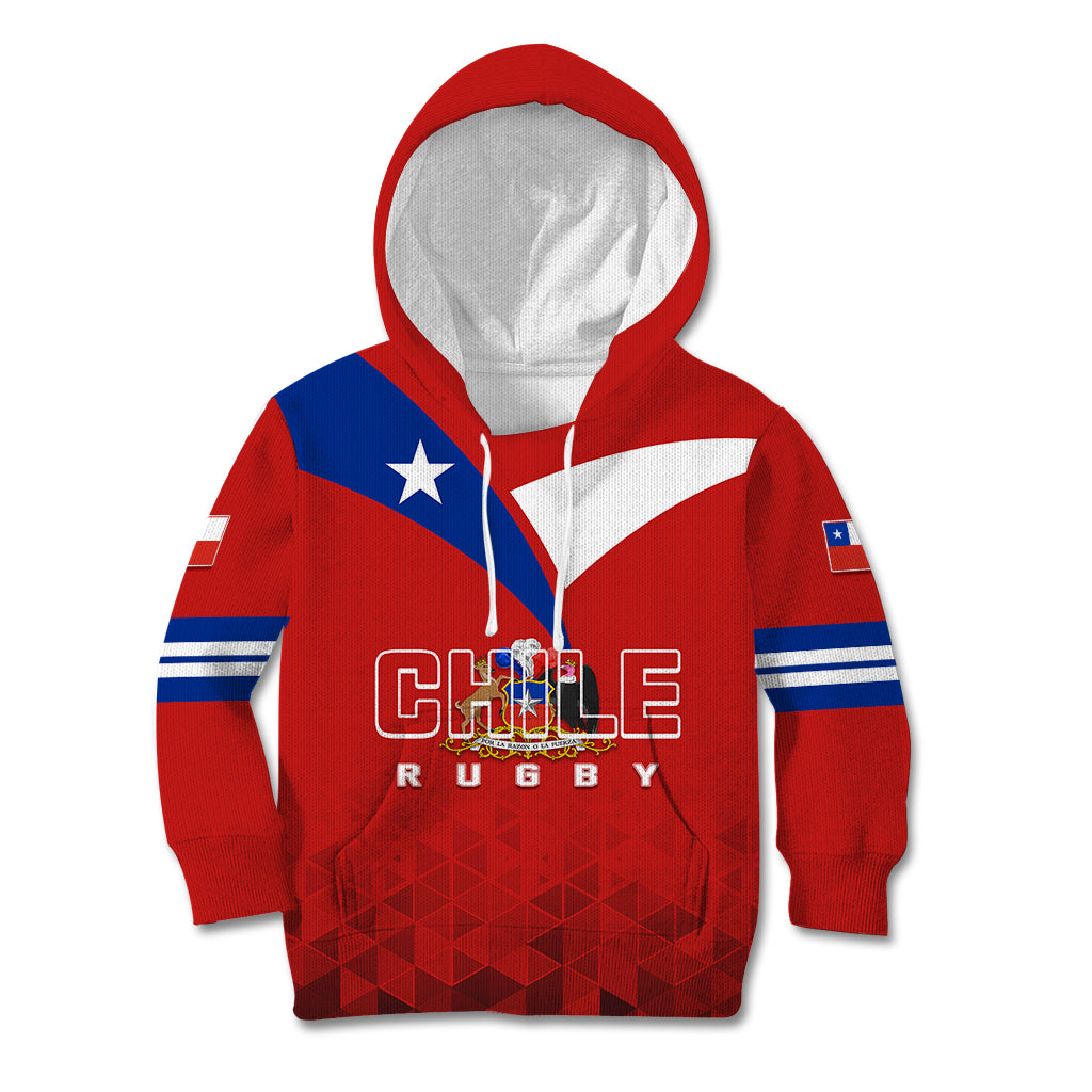 Chile Rugby 2023 Kid Hoodie Rising Star New History - Wonder Print Shop