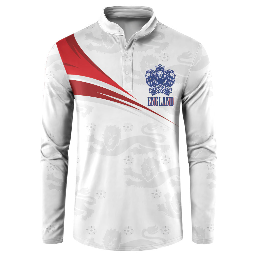 England Football WC2026 Custom Button Sweatshirt Three Lions - Happy And Glorious