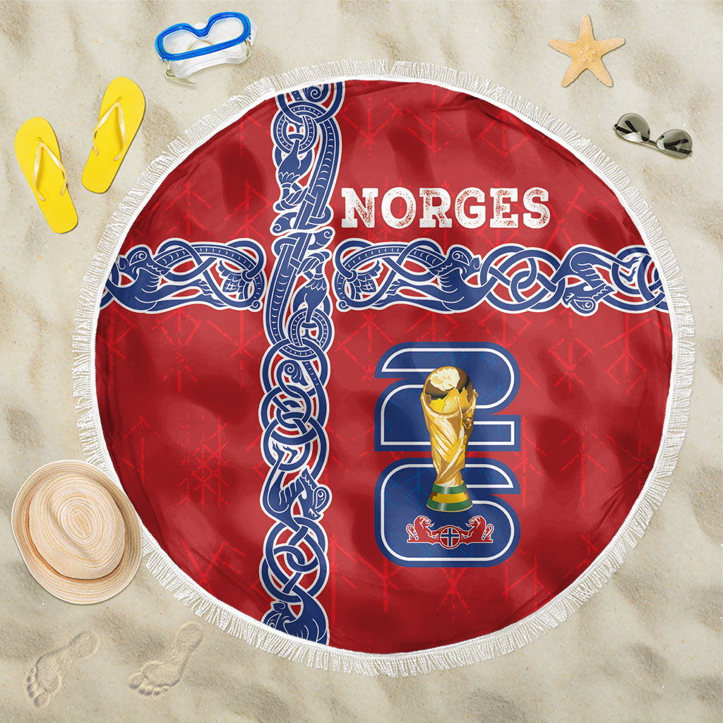 Norway Football WC2026 Beach Blanket Norges Landslaget Vikings