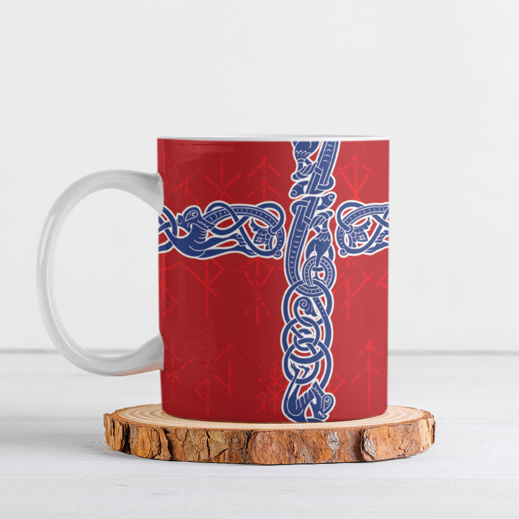 Norway Football WC2026 Ceramic Mug Norges Landslaget Vikings